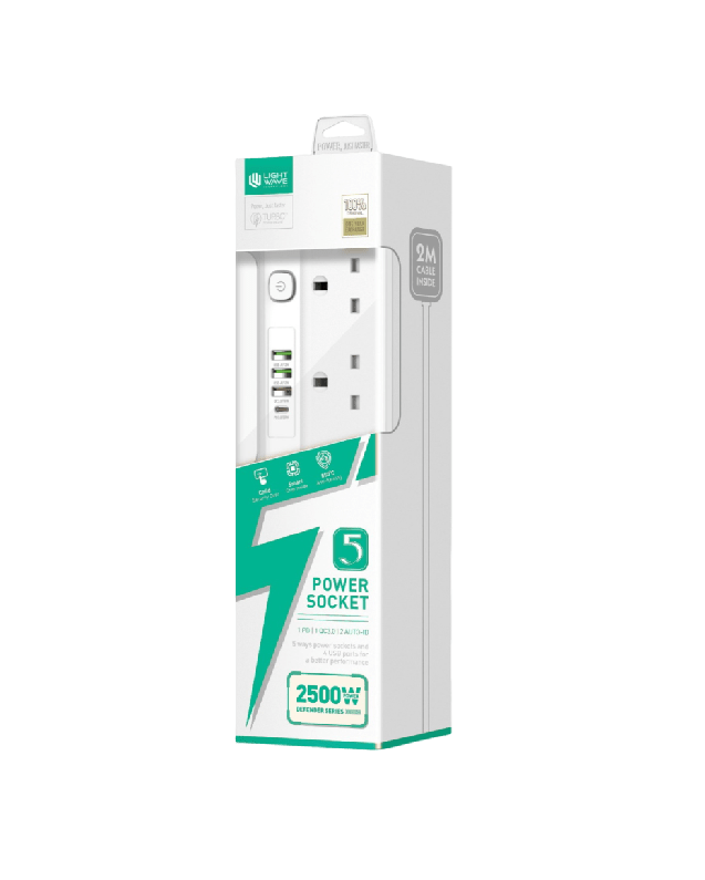 Rallonges LIGHTWAVE Electrique LW EXT-754 2P, prix cameroun